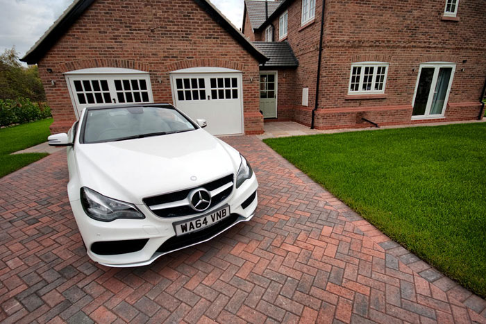 Exterior garages